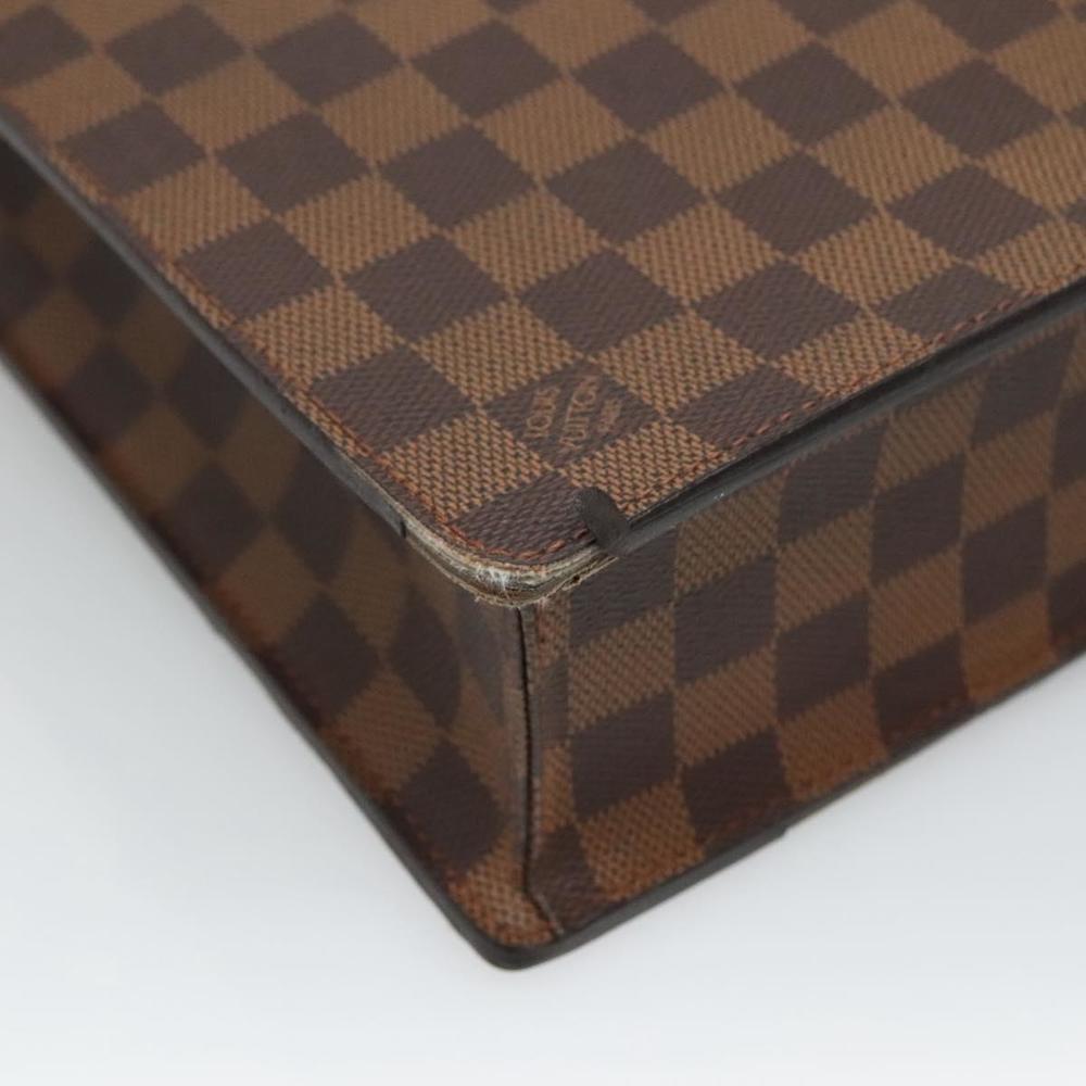 LOUIS VUITTON Damier Ebene Altona PM Briefcase N53315 LV Auth 113981 - Picture 9 of 16